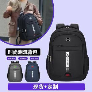 Men's <b>Backpack</b> Black High Capacity Business Travel Casual Sports <b>Backpack</b> - Product Image 5