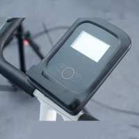 Bicicleta Estática Plegable y Portátil para Ejercicio en Casa, con Control de Frecuencia Cardíaca y Resistencia Ajustable