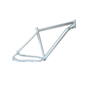 Cadre de vélo de montagne Worldcycle HL27.5M01 26 pouces en aluminium 6061 sablé brut, frein à disque, cadre rigide, personnalisé - Product Image 1