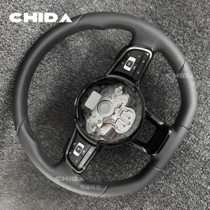 Volante Deportivo de Cuero Mejorado, Compatible con Volkswagen Mk5 <span class=keywords><strong>Gt</strong></span> Scirocco Jetta Tiguan T6 Passat B6 B7 Golf Polo Passat MK7 - Product Image 5