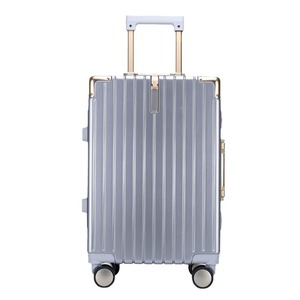 Aluminum <b>Frame</b> Luggage Red 20 28 Inch Trolley Case <b>Large</b> Capacity Swivel Wheels Unisex Travel Suitcase - Product Image 5