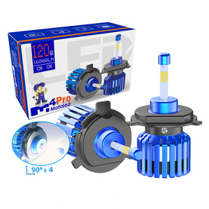 Vente flash Ampoule de phare LED pour moto MOTOLED Haute puissance Super lumineuse AC DC Faisceau haut et bas Ampoule de phare de moto - Product Image 1