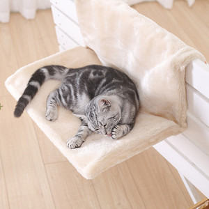 Hamac pour <span class=keywords><strong>chat</strong></span> d'hiver Lits pour animaux de compagnie en peluche de luxe Lit pour <span class=keywords><strong>chat</strong></span> avec <span class=keywords><strong>radiateur</strong></span> souple monté sur fenêtre amovible - Product Image 4