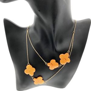Gioielli botanici fatti a mano in oro 18 carati con fiore reale <span class=keywords><strong>2022</strong></span> fiori pressati collana con ciondolo ortensia in resina a strati - Product Image 6