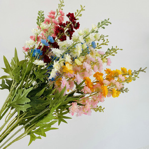 Suzume Ii <b>Artificial</b> Delphinium Silk <b>Flower</b> <b>Arrangement</b> 86cm Realistic Wedding Decor - Product Image 3