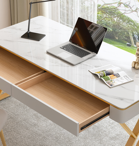 Bureau et chaise en ardoise de luxe léger, bureau simple et moderne - Product Image 5