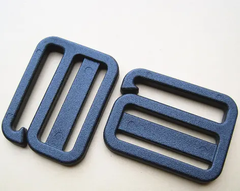 Plastic Buckle For 30mm Webbing Plastic Hook Buckle Adjustable Slide Buckles G Hook For Backpack