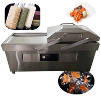 Machine de mise sous vide portable à prix avantageux pour aliments, viande, machine de scellage sous vide, machine de mise sous vide à chambre, machine de mise sous vide industrielle