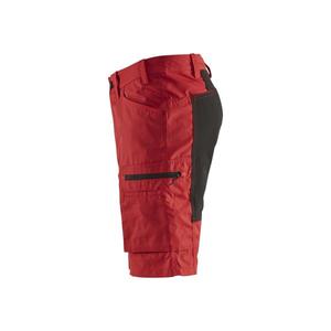 BLAKLADER - 144918455699C50 Pantalones cortos de servicio elásticos Rojo/Negro-EAN 7330509586679 PANTALONES DE TRABAJO PANTALONES CORTOS DE TRABAJO - Product Image 4