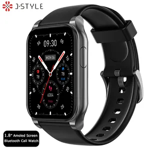 J-Stijl 2206 1.78 Mobiele Telefoongesprek Smart Watch Met Amoled Display Android Bluetooth Akilli Saat Smartwatch Voor Vrouwen Mannen 2023