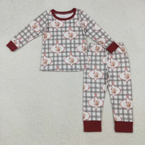 เสื้อผ้าลายพรางสำหรับเด็กทารกเด็กชายชุดนอนแขนยาวสำหรับฤดูใบไม้ร่วง - Product Image 6