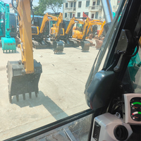 Excavatrice sur chenilles Caterpillar 307 d'origine, utilisée pour les modèles 307 308 2024, moteur de 7 tonnes, bon état