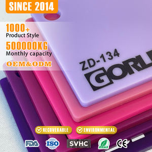 GORLDE Fabbrica di Acrilico, Vendita all'Ingrosso di Lastre in Plastica Acrilica Colorata su Misura con Molteplici Spessori, Supporto per Taglio e Incisione - Product Image 1