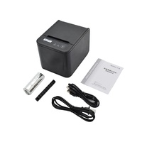 Impresora Térmica Directa de Recibos Woso XP-80T de Alta Calidad, 80mm, Ancho de Impresión de 72mm, 200DPI, Interfaz USB/LAN, Cortador Parcial Automático