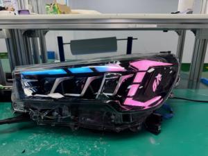 Faros de Coche para Toyota Hilux con Luz de Color 2021-2024, Lámpara Principal con Proyector LED y Luz de Circulación Diurna, Accesorios Automotrices - Product Image 5