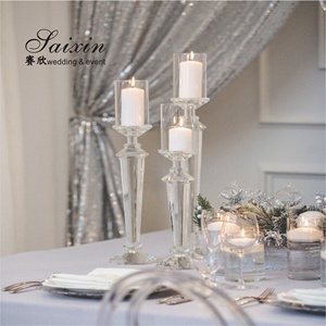 Set di Candelabri Alti in Cristallo ZT-026 in Offerta Speciale per Decorazioni da <span class=keywords><strong>Tavola</strong></span> per <span class=keywords><strong>Capodanno</strong></span>, San Valentino, Ringraziamento, Natale e Matrimoni - Product Image 6