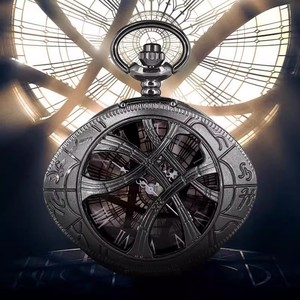Reloj <span class=keywords><strong>de</strong></span> Bolsillo <span class=keywords><strong>de</strong></span> Cuarzo Agamotto <span class=keywords><strong>de</strong></span> <span class=keywords><strong>Doctor</strong></span> <span class=keywords><strong>Strange</strong></span> <span class=keywords><strong>de</strong></span> <span class=keywords><strong>Marvel</strong></span>, Estilo Vintage, Retro, con Ojo Hueco, Cadena <span class=keywords><strong>de</strong></span> Acero Inoxidable, Resistente al Agua 3BAR - Product Image 4