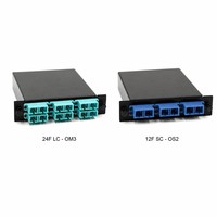 Módulo de Cassette MTP de Alta Densidad LC a MTP, Conector Preterminado Plug and Play, Cableado de Fibra para Centro de Datos 40G 100G