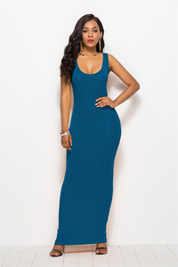 Vestido de Verano para Mujer, Sexy, Tipo Chaleco, Manga Corta, Ajustado, Hombros Descubiertos, Casual - Product Image 6