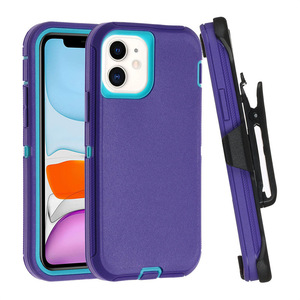 Étui <span class=keywords><strong>de</strong></span> téléphone robot 360 avec clip ceinture, coque <span class=keywords><strong>de</strong></span> protection robuste pour Motorola G Power 2025 2026, 3-en-1 anti-chute en TPU et PC - Product Image 5