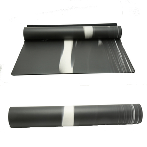 Tapis de Yoga PU Logo personnalisé 4.5mm d'épaisseur étanche respectueux de l'environnement Respect Nature maintenir l'écologie pour Pilates Yoga impression personnalisée - Product Image 4