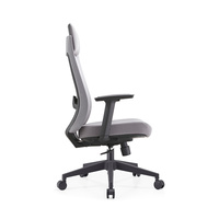 Silla de Oficina Ergonómica de Malla con Respaldo Alto, Reposacabezas Ajustable, Soporte Lumbar, Reposabrazos 1D, Reclinable, Silla Ejecutiva para Escritorio de Computadora