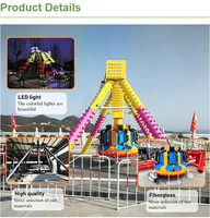 Équipement de terrain de jeux extérieur en métal, Attractions de fête foraine, Manège Marteau, Grand Pendule pour une expérience ludique excitante
