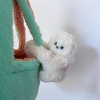 Nouvelle Peluche Hibou Timide et Paresseux Qui Chante et Se Tourne la Tête, Poupée Électrique en Peluche, Pendentif de Sac