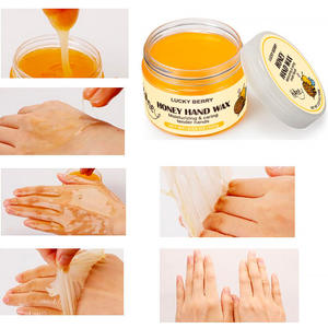 <span class=keywords><strong>Masque</strong></span> exfoliant pour les mains en cire de miel à décoller, marque privée OEM, éliminateur de peaux mortes, hydratant, éclaircissant, gant pour les mains sèches et rugueuses - Product Image 2