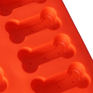 Bone Shape Silicone Mold 15 Cavity For Cake Pudding Ice Cream Baking DIY Dessert Mold 30x25x1.6cm - Product Image 2