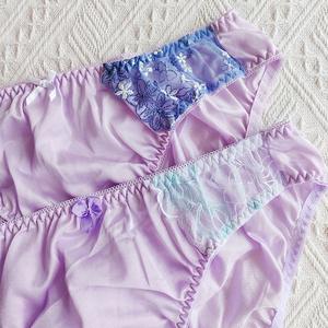 Slip Bikini Donna Sexy in Pizzo di Nylon, Taglia Grande, Morbido, a Vita Bassa, Traspirante, per Uso Quotidiano - Product Image 5