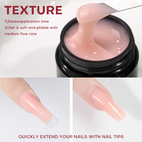 Vente en gros de gel UV 120 couleurs, gel français DIY, logo personnalisé, gel dur pour la construction des ongles, kit sans chaleur, sans HEMA, extension d'ongles