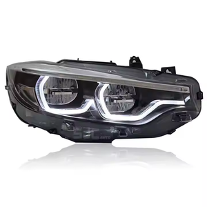 SJC V3รถยนต์สำหรับ F32 F36 M3 F80 440I ไฟหน้า LED สามสี2013-2019สีเหลืองสีขาวสีแดง DRL สลับรถ3สี DRL - Product Image 5