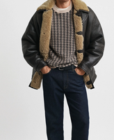 Pull en maille doux et chaud pour homme, avec logo frontal ODM, chic, pour l'automne et l'hiver, style décontracté