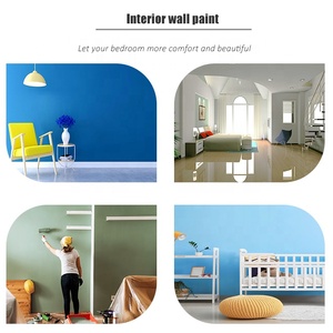 Fournisseur de revêtement de mur intérieur Beau tableau de couleurs décoratif de peinture de <span class=keywords><strong>maison</strong></span> de mur intérieur semi-brillant en latex pour la construction de blocs - Product Image 4