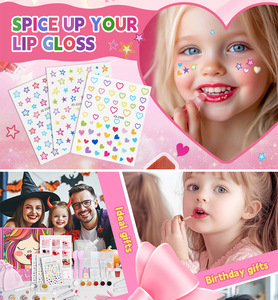 Lakerain <span class=keywords><strong>Set</strong></span> <span class=keywords><strong>Lip</strong></span> <span class=keywords><strong>Gloss</strong></span> DIY Seperti Anak-Anak, Peralatan Lengkap dan Mudah Digunakan, Alat Rias Lipstik <span class=keywords><strong>Lip</strong></span> <span class=keywords><strong>Gloss</strong></span> DIY, Hadiah Ulang Tahun untuk Anak Perempuan - Product Image 4