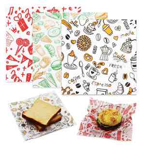 High Quality Sandwich Wrapping Burger Hamburger Food Wrapping <b>Paper</b> Packaging Food Wrap <b>Paper</b> Wood Pulp - Product Image 5