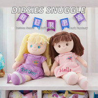 Poupée de mode personnalisée, papillon gothique, peluche douce, jouet en peluche (brunette - yeux bruns), poupée fantastique pour filles