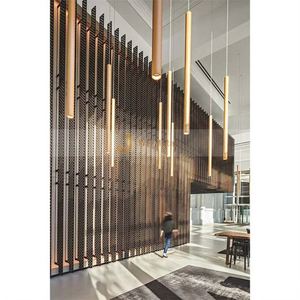 ANN9846 Golden Rose Gold Stainless Steel <b>Decorative</b> <b>Screen</b> Custom Color Finish Indoor Outdoor Use - Product Image 5