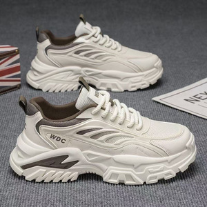 Chaussures de sport décontractées pour hommes, style Dad Shoes, nouvelle collection 2026, lumineuses, massantes, à lacets, à semelle épaisse, toutes saisons - Product Image 4