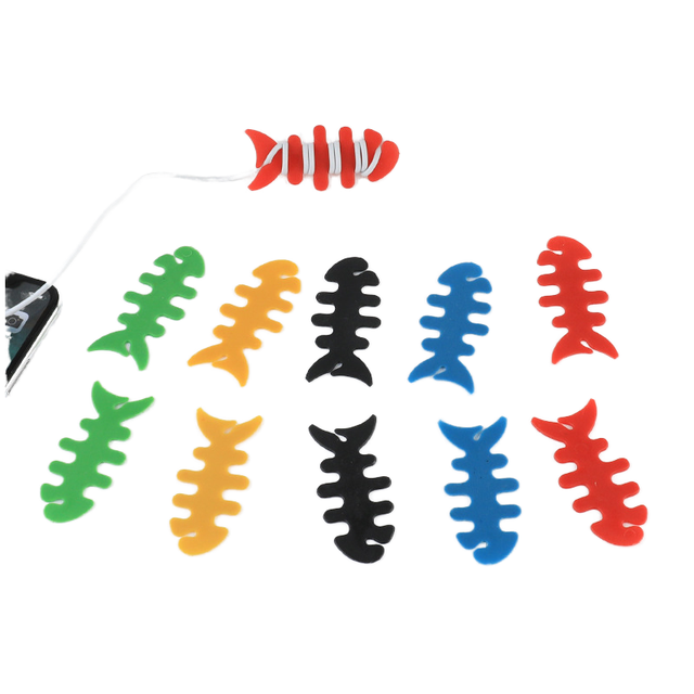 Portable Retractable PVC Injection Molding Charger Cord Holder Storage Cable Winder Flexible USB Wire Management Reel Box