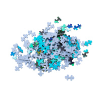 Vente en gros de puzzles miniatures éducatifs en papier personnalisés de 150 pièces pour les enfants de 8 à 13 ans, unisexe
