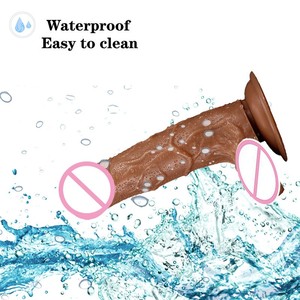 Realistischer <span class=keywords><strong>Dildo</strong></span> mit Saugnapf Anal-<span class=keywords><strong>Dildo</strong></span> Großer Penis für Frauen Sexspielzeug Weiblicher Masturbator Erotikprodukt für Erwachsene - Product Image 4