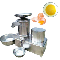 Machine de séparation de jaune d'œuf, machine de pasteurisation d'œuf liquide, machine de pelage d'œuf de poulet semi-automatique