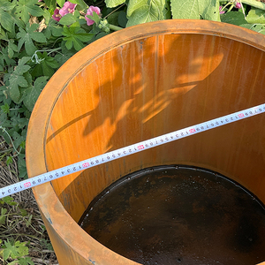 Vasi da fiori in acciaio resistente agli agenti atmosferici-<span class=keywords><strong>la</strong></span> fortezza solida per le piante all'aperto - Product Image 3