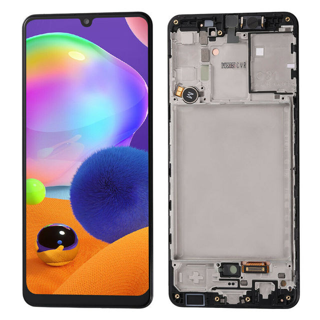 Sam A31 Lcd Screen with Frame for Samsung A31 Screen Assembly