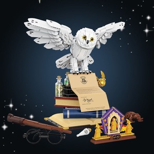 <span class=keywords><strong>Juguete</strong></span> de Plástico ABS Compatible para Construir Bloques, Modelo Búho Hedwig 24001, para Adultos y Niños - Product Image 4