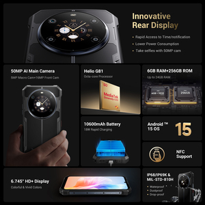 Fossibot gồ ghề nhà máy điện thoại ban đầu điện thoại gồ ghề 5g điện thoại thông minh phiên bản toàn cầu - Product Image 2