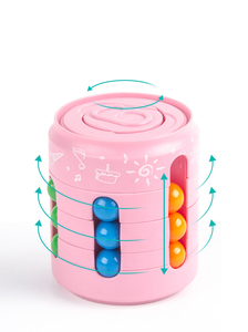 ลูกเต๋าหมุนได้หลากสีสัน ช่วยคลายเครียด สำหรับเด็กและผู้ใหญ่ - Product Image 5