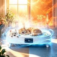 Lit pour animaux de compagnie USMILEPET à température régulée, lit chauffant et rafraîchissant pour chats et petits chiens